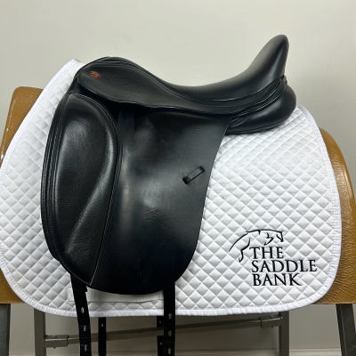 Image of 17 inch Kent and Masters S-Series Low Profile Dressage Moveable Block LDM Black Adjustable