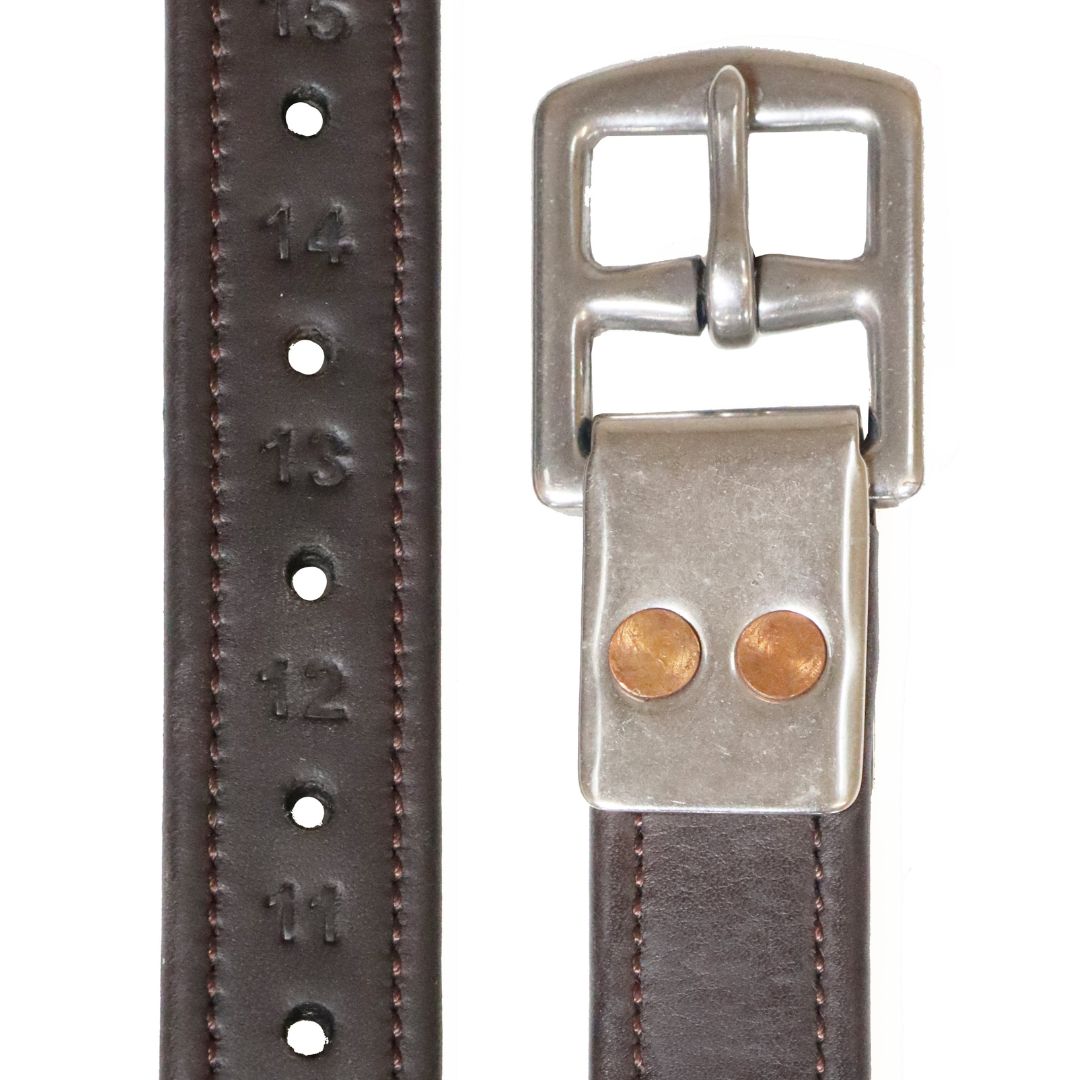 Calfskin stirrup leathers | The Saddle Bank