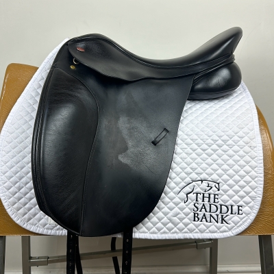 Image of 18 inch Kent and Masters Original High Wither Dressage HDR Black Adjustable